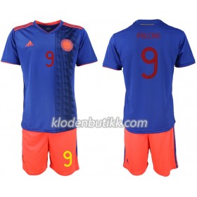 Colombia FALCAO 9 Barn Bortedraktsett Copa América 2019 Kortermet (+ Korte bukser)